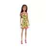 Barbie Boneca Fashion Vestido Amarelo T7439 Novo