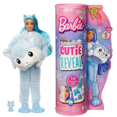 Barbie Color Cutie Reveal Magica de Inverno Lobinho