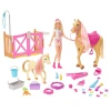 Barbie Com Cavalo Penteados Divertidos com 25 Peças Original Barbie Com Cavalo Penteados Divertidos com 25 Peças Original
