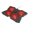 Base Para Notebook Gxt 278 T20817 Led Vermelho Trust Novo