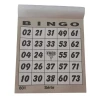 Bloco De Cartelas De Bingo Com 100 Unidades