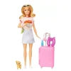 Boneca Barbie Family: Malibu Pronta Para Viajar Mattel Hjy18 Boneca Barbie Family: Malibu Pronta Para Viajar Mattel Hjy18