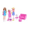 Boneca Barbie Fashion Kt Closet Estilistas Hpl78 Novo