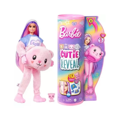 Boneca Cutie Color Reveal Camisetas Fofas Ursinho Mattel Novo