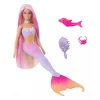 Boneca Da Barbie Fantasy Sereia Color Change Rosa Mattel