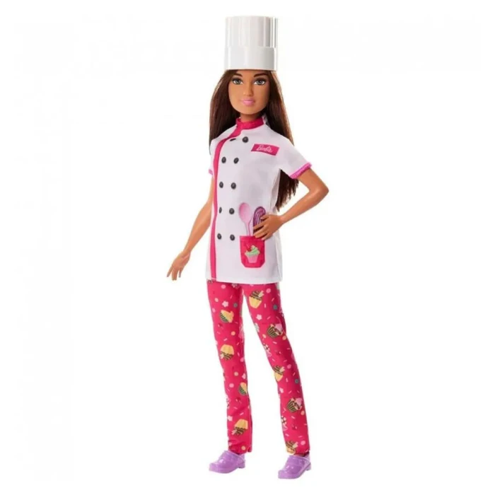 Boneca Da Barbie Profissões: Confeiteira 30cm Mattel