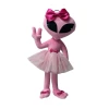 Boneco Et Da Br Rosa Pelúcia Com Saia E Laço 35cm