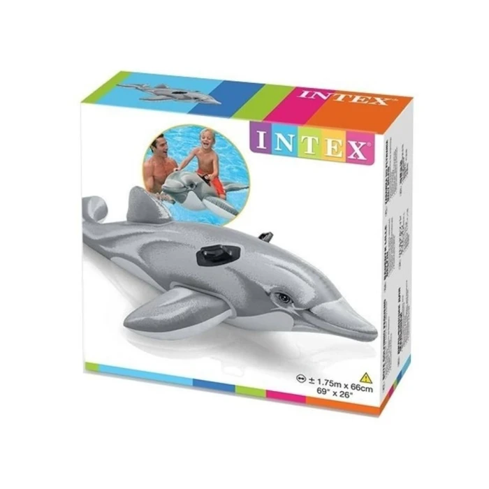 Bote Golfinho Pequeno Intex Novo