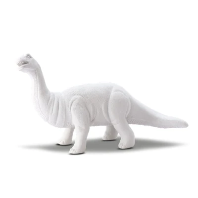 BRINQUEDO DIDÁTICO BEE TOYS DINOSSAURO PARA COLORIR C/GUACHE