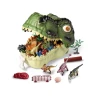 Brinquedo Cabeça De Dinossauro Com 18 Peças Verde Planeta Brinquedo Cabeça De Dinossauro Com 18 Peças Verde Planeta