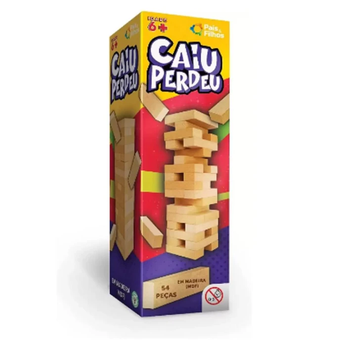 Brinquedo Caiu Perdeu Madeira 7460 Pais E Filhos Novo