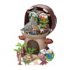 Brinquedo Dino Play House C/ 33 Peças Infantil Cor Vermelho