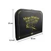 Brinquedos Mega Mágica Com Maleta Premium Preta Truques Brinquedos Mega Mágica Com Maleta Premium Preta Truques