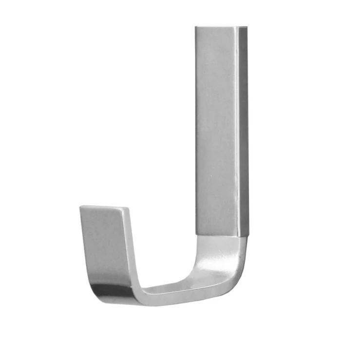 Cabide Prateado Moderno Linha Fit 17003 Marchezan