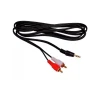 Cabo Auxiliar P2 X 2Rca 5M Le-1008-5M It-Blue Novo