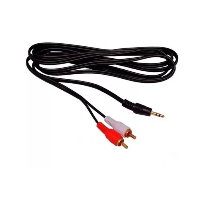 Cabo Auxiliar P2 X 2Rca 5M Le-1008-5M It-Blue Novo