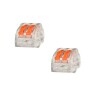 Cabo Conector Emenda Rápido 2F 2Pcs 0,5-6,0mm Mister Com Proteção