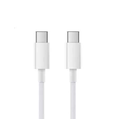 Cabo Conector Usb Tipo C Para Tipo C 3.1 1 Metro Branco