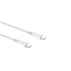 Cabo Conector Usb Tipo C Para Tipo C 3.1 1 Metro Branco Cabo Conector Usb Tipo C Para Tipo C 3.1 1 Metro Branco