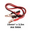 Cabo De Carga Bateria Chupeta Automotivo 3,5m 500a Mister