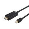 Cabo De Vídeo Mini Displayport Para Hdmi 4K 60Hz 2 Metros Cabo De Vídeo Mini Displayport Para Hdmi 4K 60Hz 2 Metros