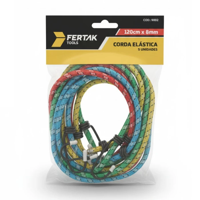 Cabo Extensor Bagageiro 120Cm X 8Mm 4Und Fertak Original