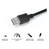 Cabo Extensor Usb A 2,0M P/ F 1M Puamf2-1 Novo Cabo Extensor Usb A 2,0M P/ F 1M Puamf2-1 Novo