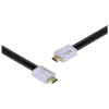 Cabo HDMI 2.0 4K Desmontavel Preto 3 Metros Vinik H20FL3 Cabo HDMI 2.0 4K Desmontavel Preto 3 Metros Vinik H20FL3