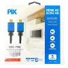 Cabo Hdmi 2,0 4K Ultra Hd 5 Metros Pix Novo
