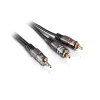 Cabo P2 Macho x Rca Macho Áudio Estereo 1,5M Elgin Novo