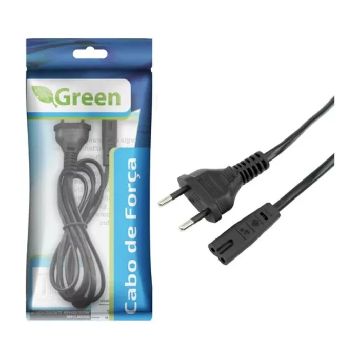 Cabo Para Rádio Tipo 8 2X0.75 4MM 1,5M Green Novo