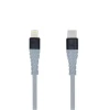 Cabo Usb 2M 30W Type-C Para Ios Cinza Ca-212 Novo Cabo Usb 2M 30W Type-C Para Ios Cinza Ca-212 Novo