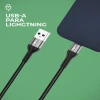 Cabo Usb Compatível Lightning 2.4A 1 Metro Preto Ims-138 Cabo Usb Compatível Lightning 2.4A 1 Metro Preto Ims-138
