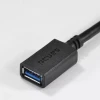Cabo Usb Extensor 3.0 Com 2 Metros 28 Awg Cor Preto PcYes