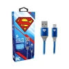Cabo Usb P/ Micro Usb 1,5M 12W Superman