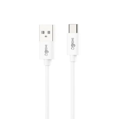 Cabo Usb Para Tipo C 5a 2 Metros Branco Ims-159A Imenso