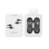 Cabo Usb Para Tipo-C Com 2 Unidades Cor Preto Samsung