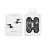 Cabo Usb Para Tipo-C Com 2 Unidades Cor Preto Samsung Cabo Usb Para Tipo-C Com 2 Unidades Cor Preto Samsung