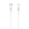 Cabo Usb Tipo C Compatível Lightning 27W 1 Metro Branco