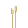 Cabo Usb Tipo-C Para Lightning 2M Nylon Tcl20Bg Novo