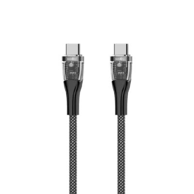 Cabo Usb Tipo C Para Tipo C Com Carga Rápida 1M 60W Preto