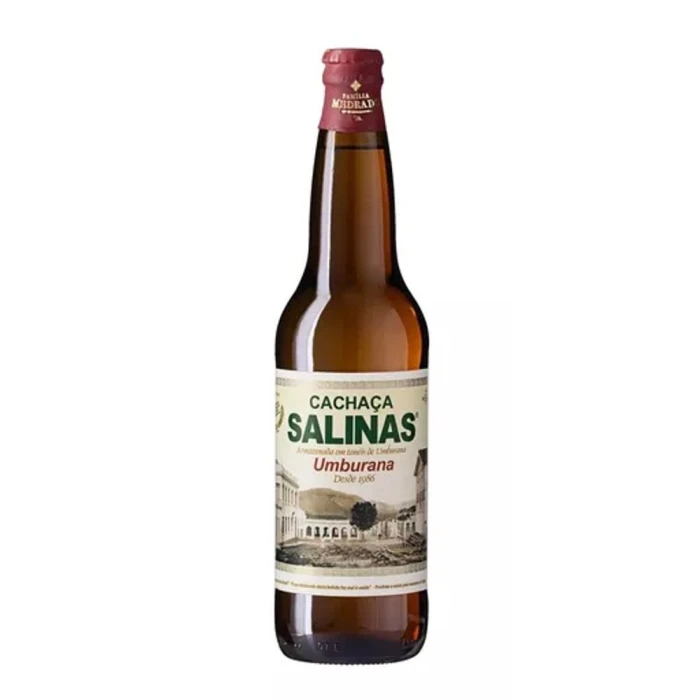 Cachaça Salinas Umburana Garrafa 350Ml