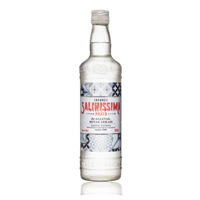 Cachaça Salinissima Prata Salinas 670Ml