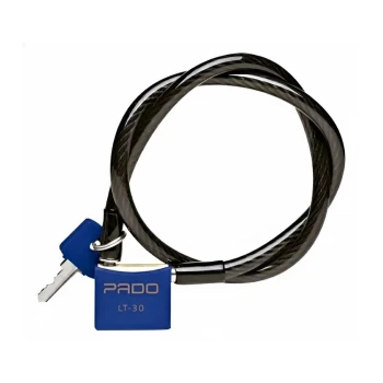 Cadeado Bicicleta Sm Lt-30 600Mm Azul Pado Resistente Seguro