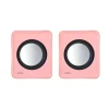 Caixa De Som 2,0 Usb 5V 1W Rosa Vs-01R Vinik Novo Caixa De Som 2,0 Usb 5V 1W Rosa Vs-01R Vinik Novo