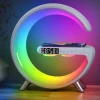 Caixa De Som Luminária G Rgb Carregador G63 Novo