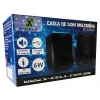 Caixas De Som Multimídia Na Cor Preta 6W P/ Computador Caixas De Som Multimídia Na Cor Preta 6W P/ Computador