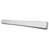Calha Para Lâmpada T8 Tubo 60CM Com Conector Duplo Branco