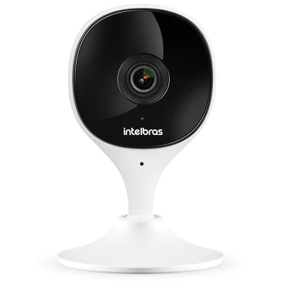 Câmera Interna Wi-Fi Full Hd Imx C Branca Intelbras Novo