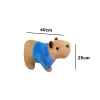 Capivara De Pelúcia Com Camiseta Azul Agenor Tam G Mury Baby Capivara De Pelúcia Com Camiseta Azul Agenor Tam G Mury Baby